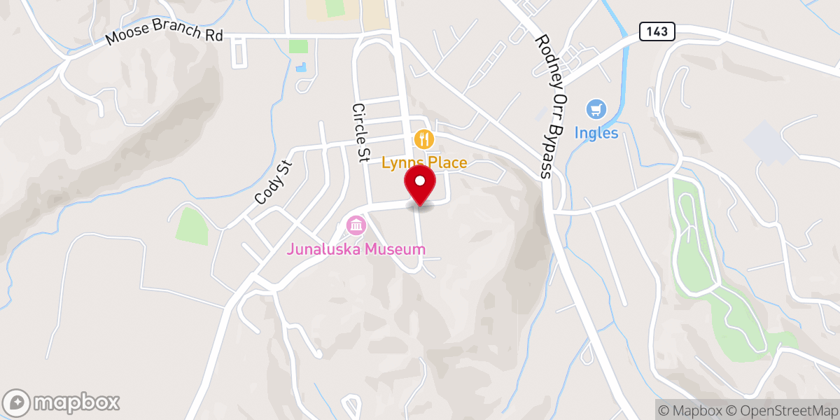 Map showing location of Church Mouse Ministries Inc.