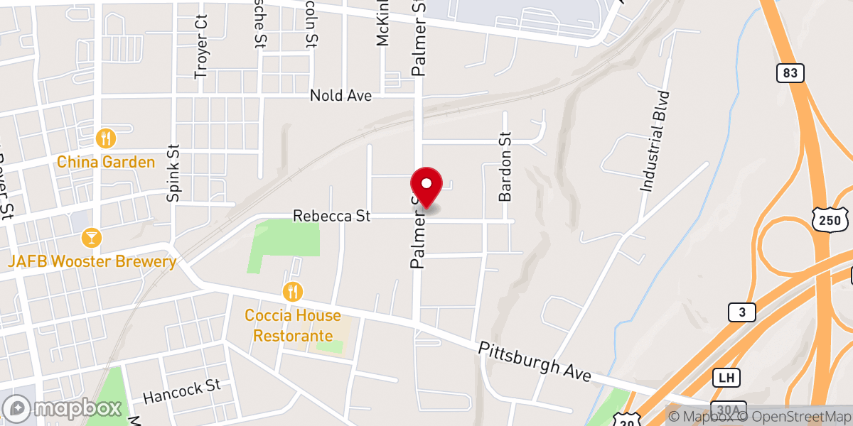 Map showing location of River of Life Faith Christian Ministry