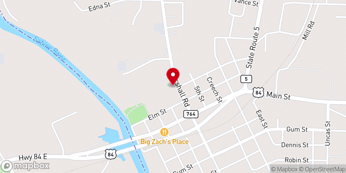 Map showing location of Logansport Fire Station 1