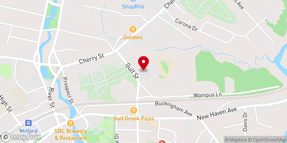 Map showing location of Saint Mary R C Church