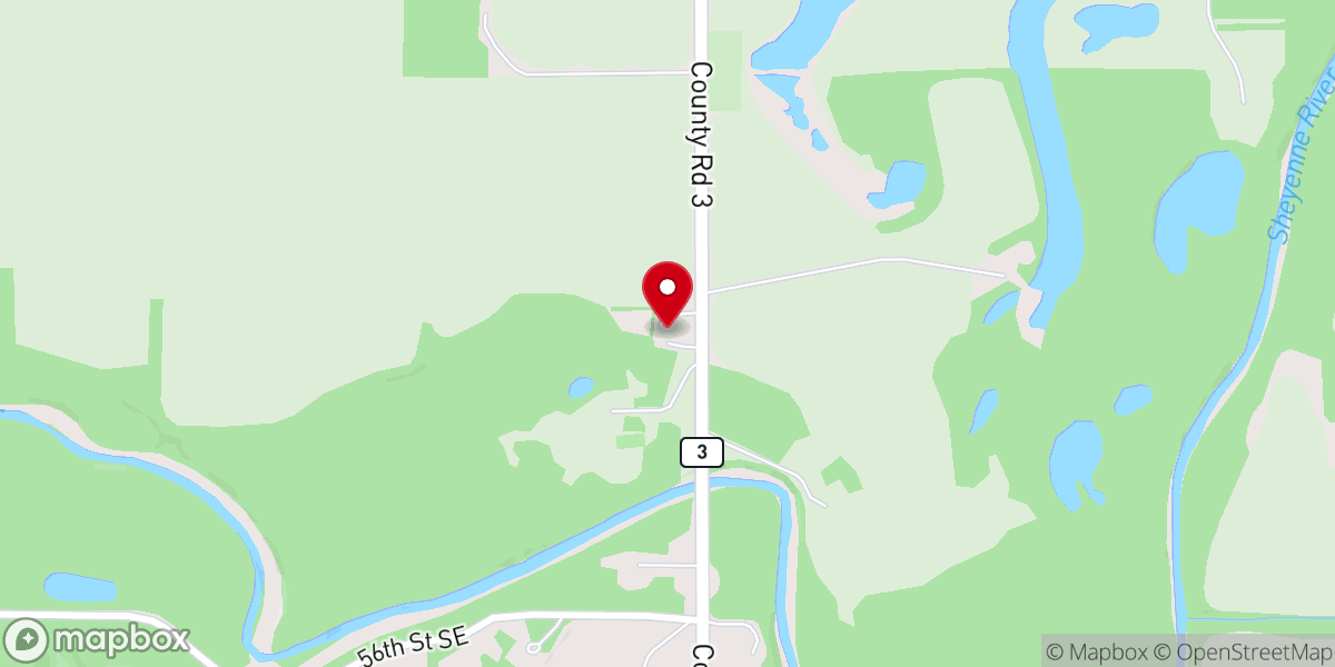Map showing location of Gol Church