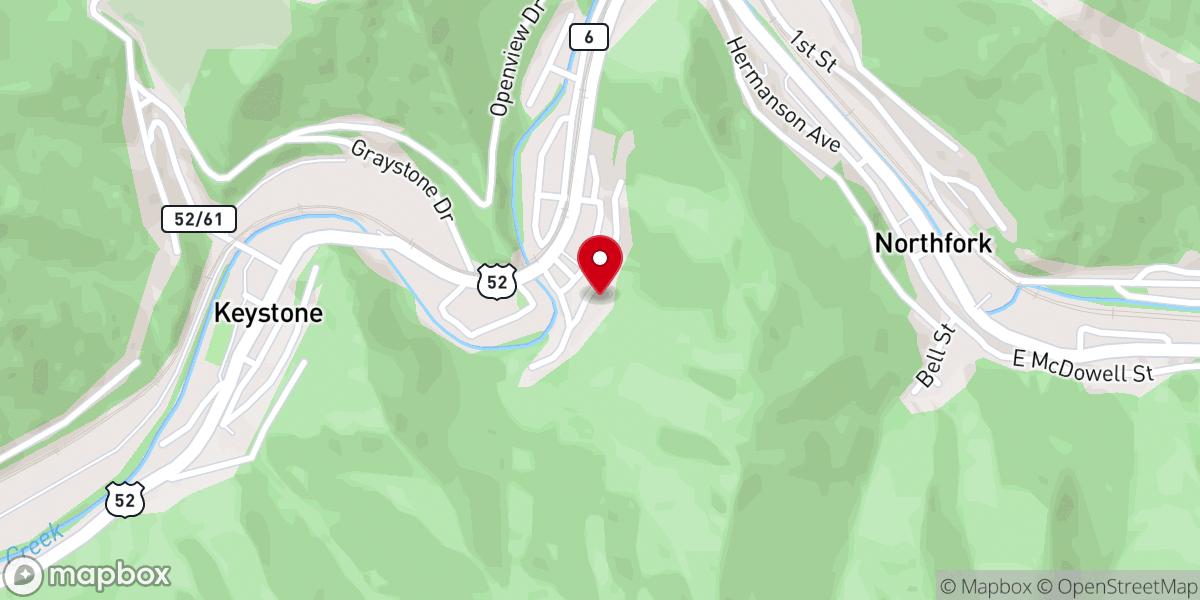 Map showing location of Midway Shiloh Temple