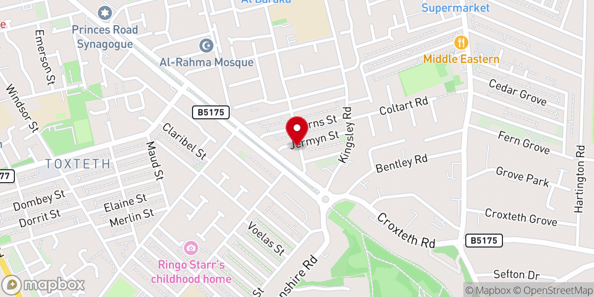 Map showing location of The New Life International Mission