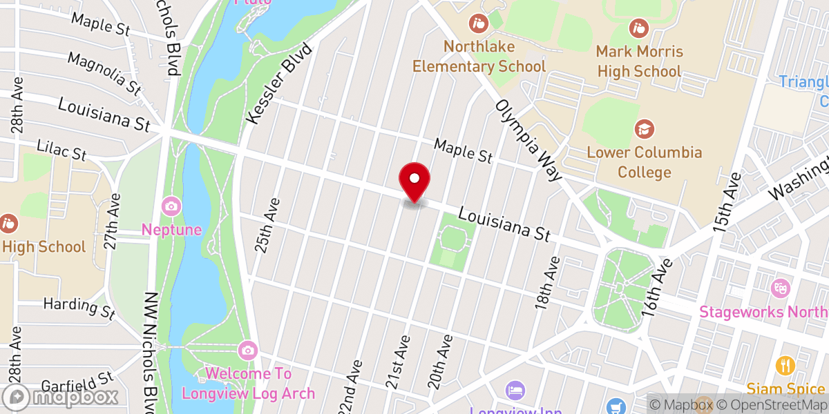 Map showing location of St Stephens Episcopal Church