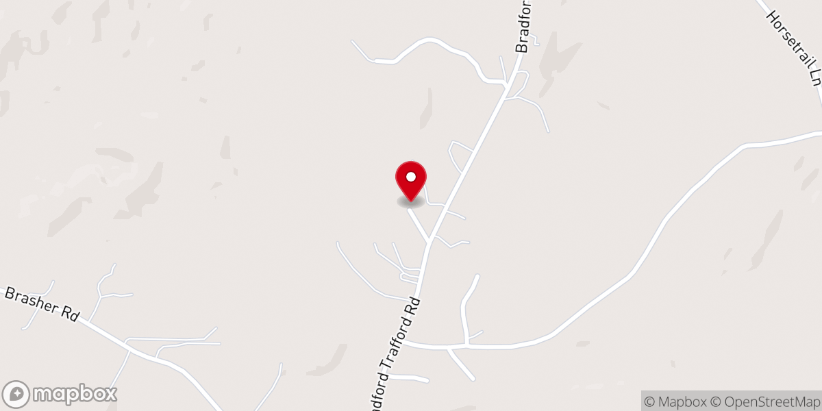Map showing location of Jefferson Hughes Church