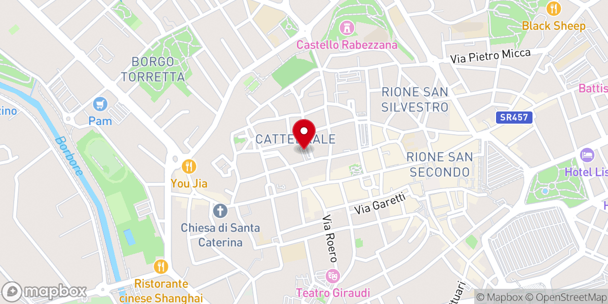 Map showing location of Parcheggio | Piazza Alberto Castigliano