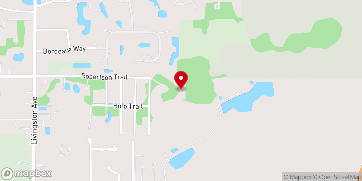 Map showing location of Jungle Games Paintball
