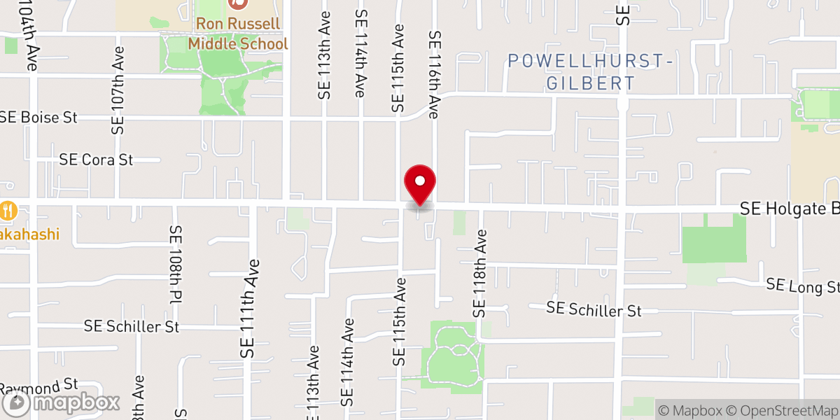 Map showing location of St. Mary Eritrean Tewahdo Orthodox Church Portland