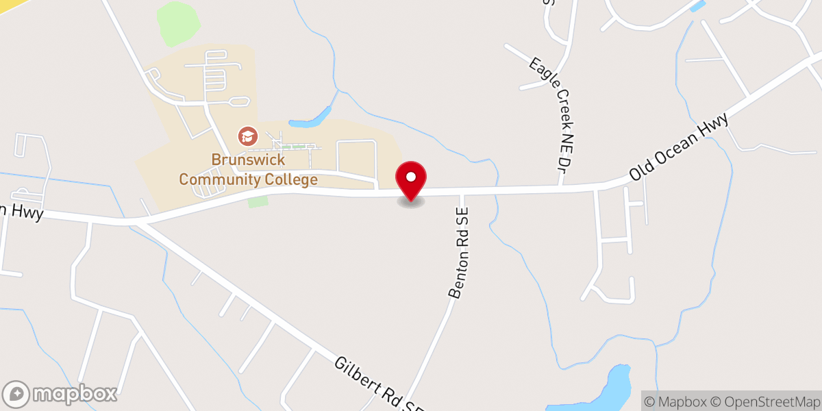 Map showing location of Lighthouse Independent Baptist Church