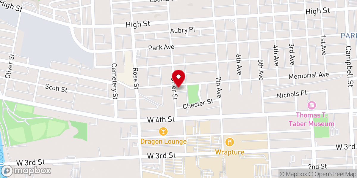 Map showing location of The Well Church