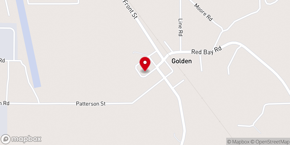 Map showing location of Victory Tabernacle Church of God