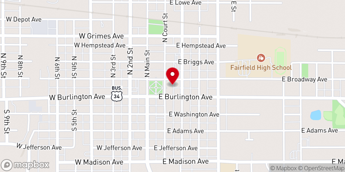 Map showing location of Divine Mother Church