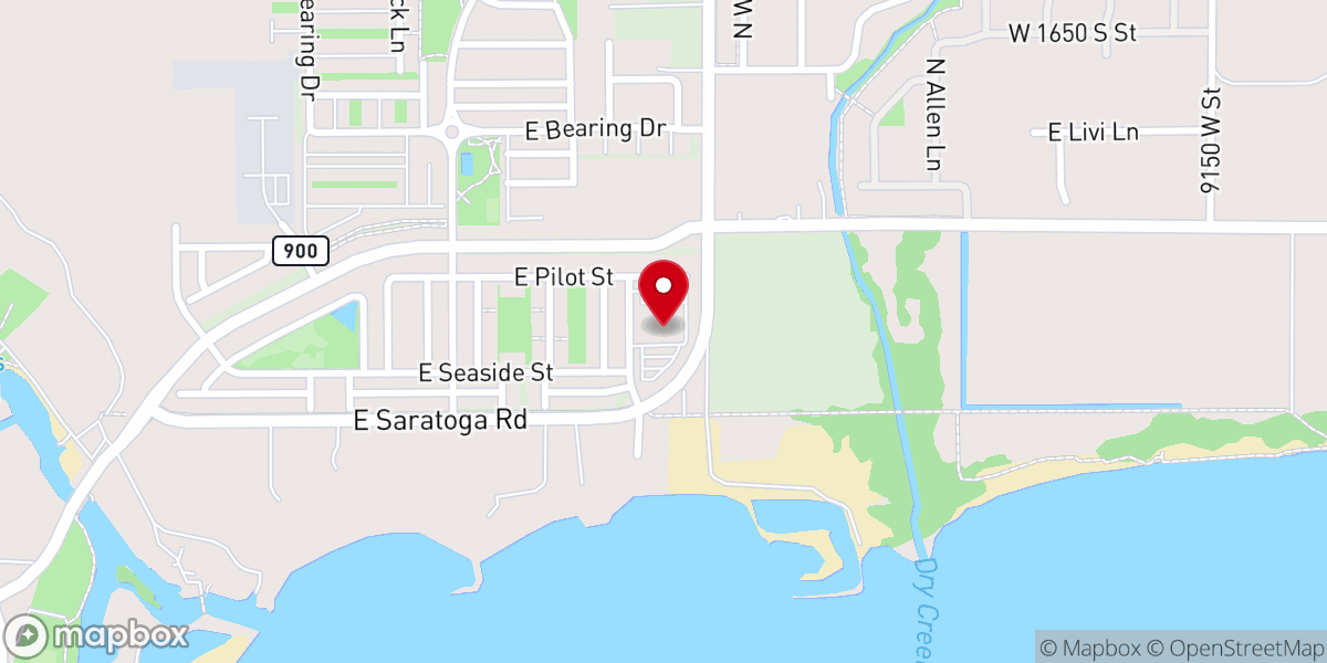Map showing location of Meeting House- Church of Jesus Christ of Latter-Day Saints