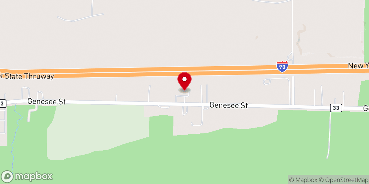 Map showing location of Buffalo Suburban Seventh-day Adventist Church