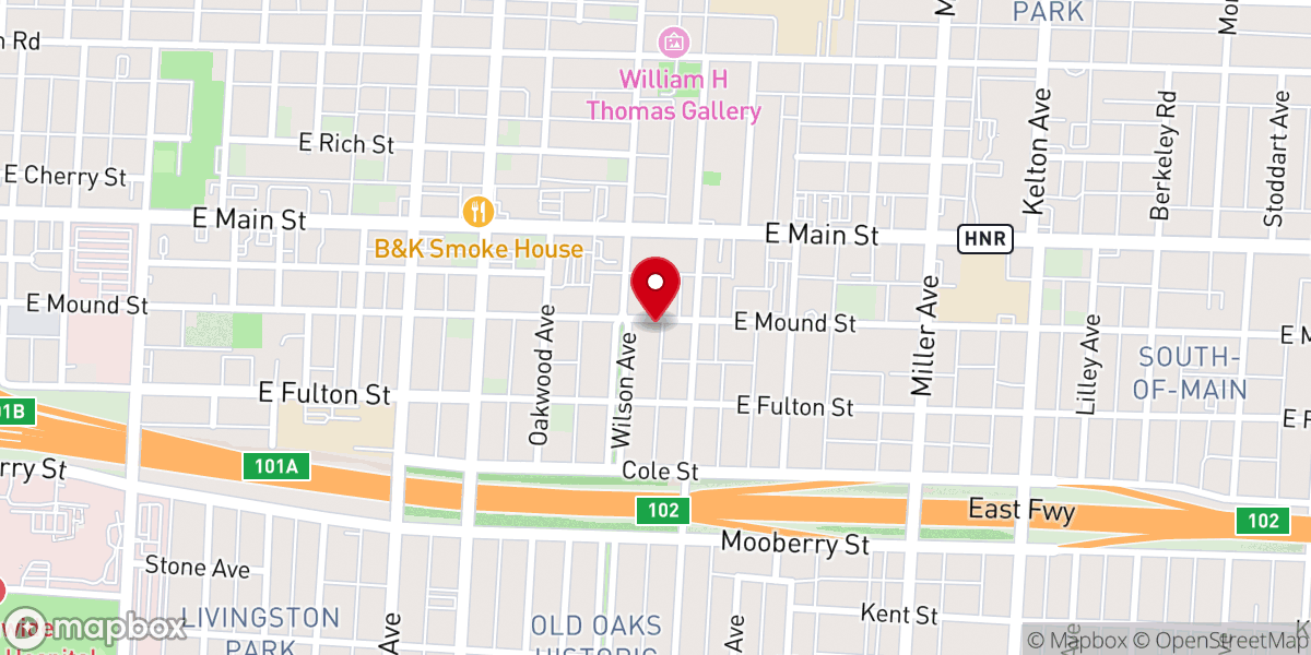 Map showing location of Holy Miracle Church Of God