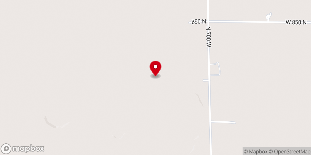 Map showing location of Olive Branch Church of God