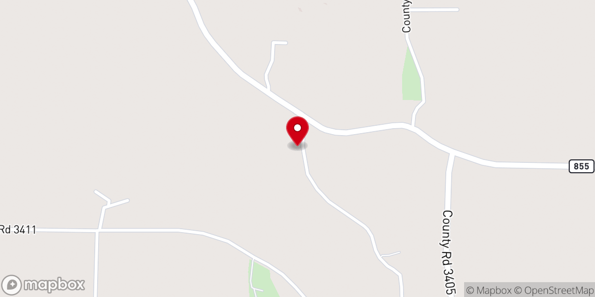 Map showing location of Larissa CME Church