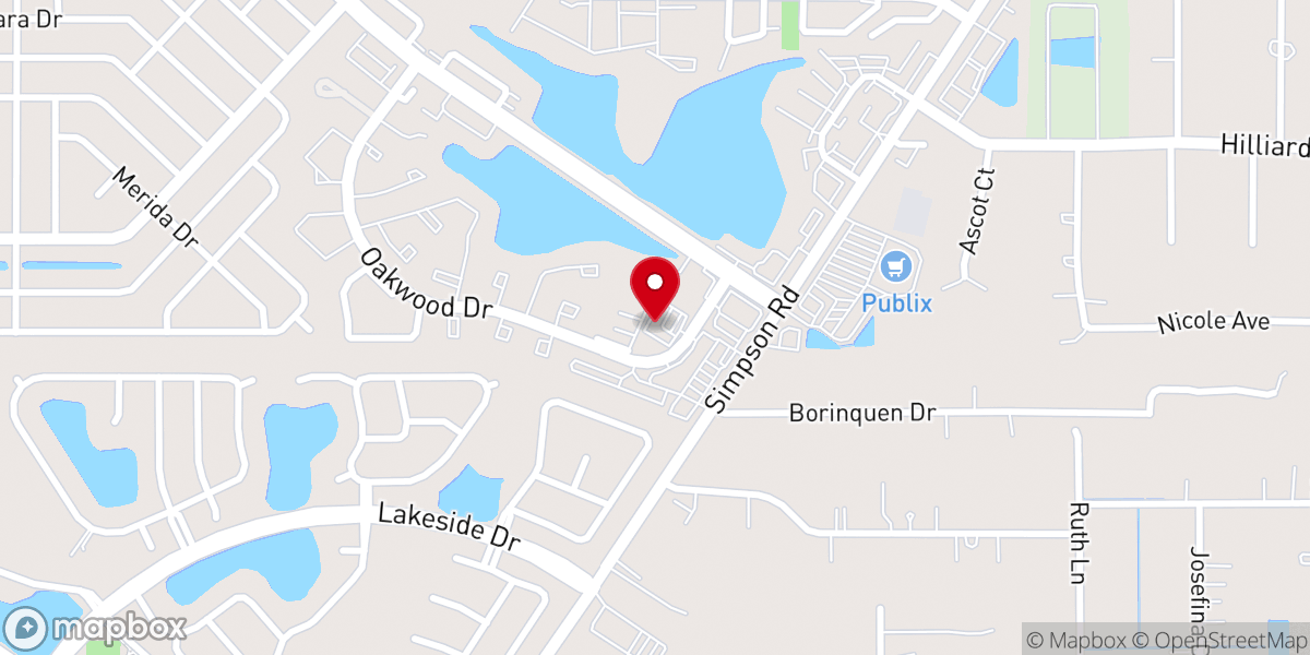 Map showing location of Centro Cristiano El Pan De Vida