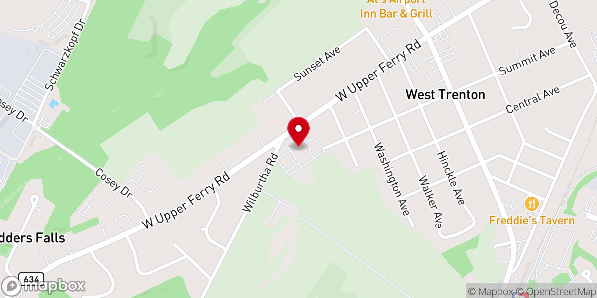 Map showing location of Our Lady of Good Counsel Church