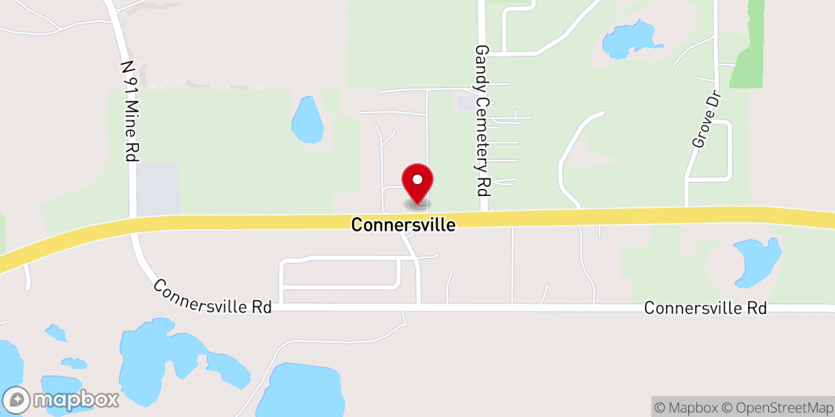 Map showing location of Acts Praise & Worship Center