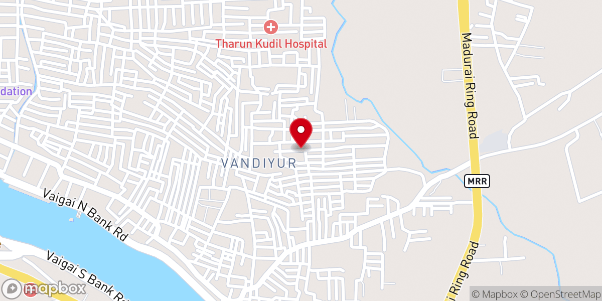 Map showing location of The Pentecostal Mission