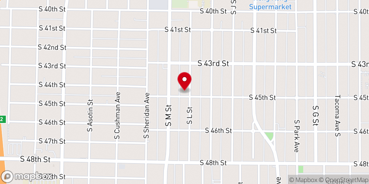 Map showing location of Bethesda Baptist Church