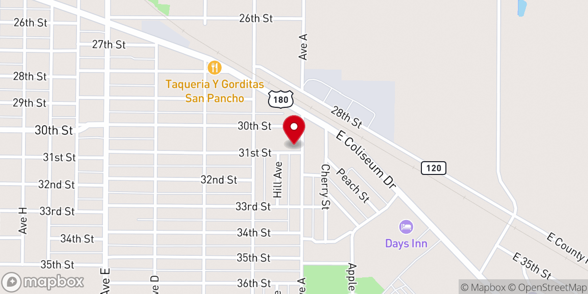 Map showing location of Saint Elizabeth Catholic Church