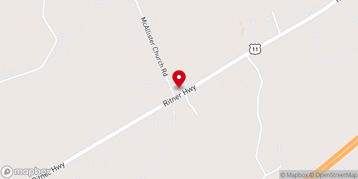 Map showing location of Good Shepherd Community United Methodist Church