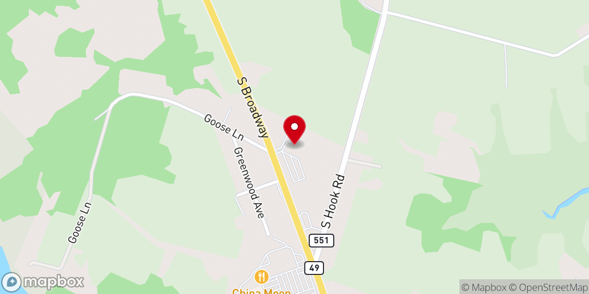 Map showing location of Christian Life Center