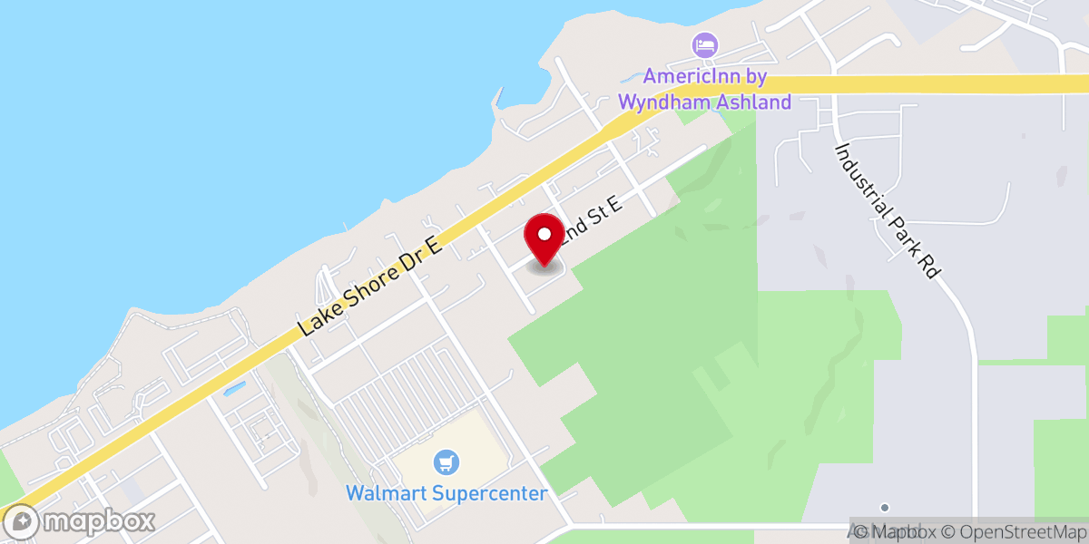 Map showing location of Lashbrook Tony Pastor