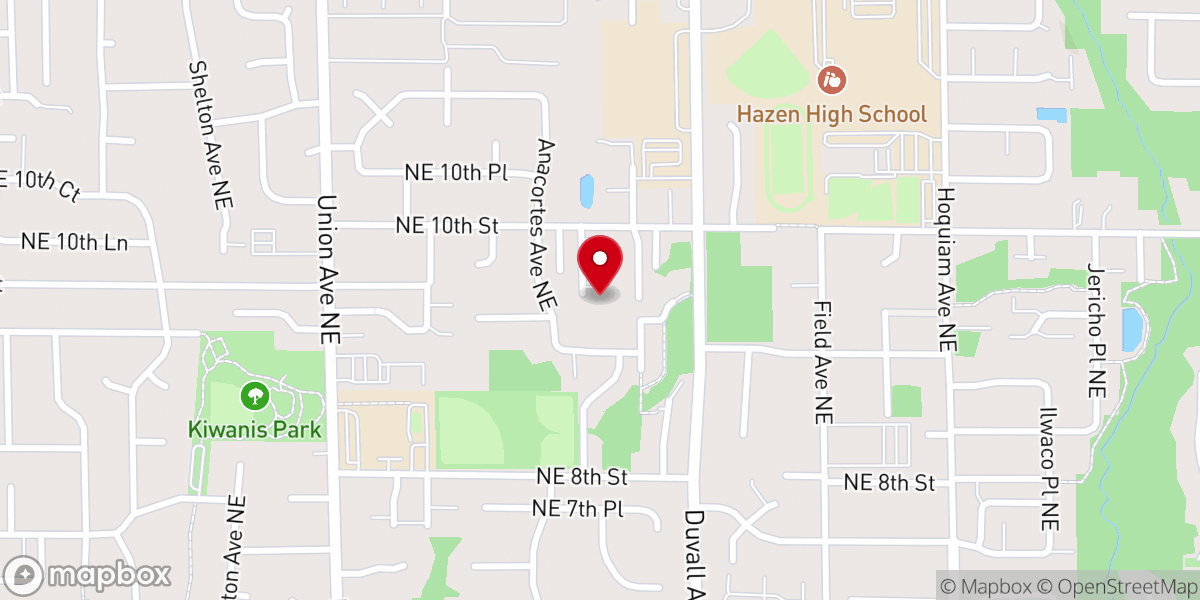 Map showing location of Martin Luther King Jr Memorial Baptist Church