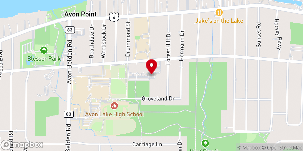 Map showing location of Anchor Church