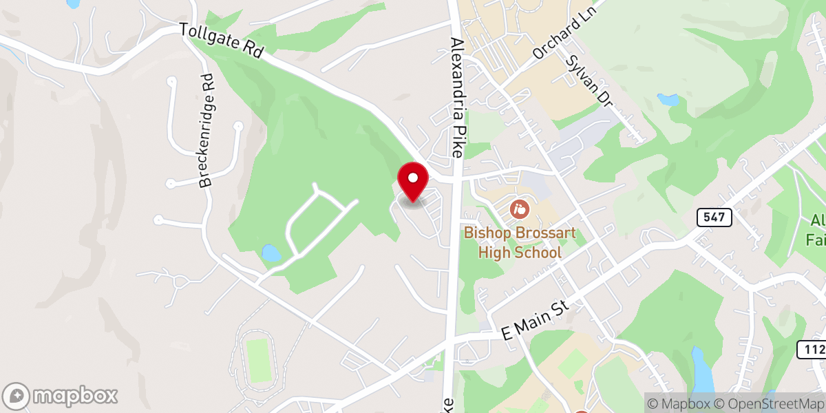 Map showing location of The Refiner Church