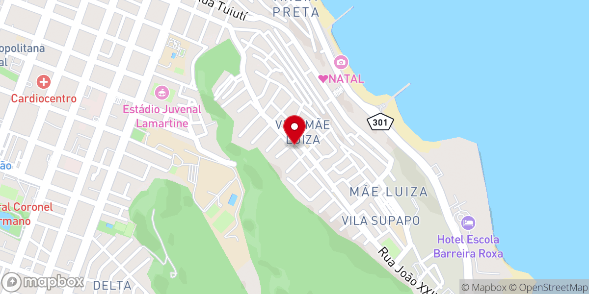 Map showing location of Paróquia de Nossa Senhora da Conceição