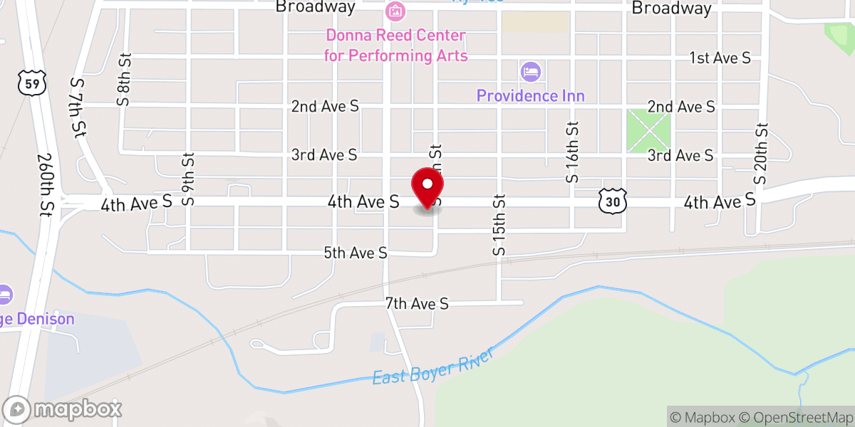 Map showing location of Iglesia Fuente De Vida