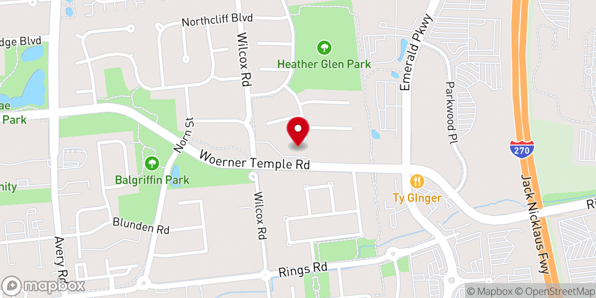 Map showing location of Chroma Church