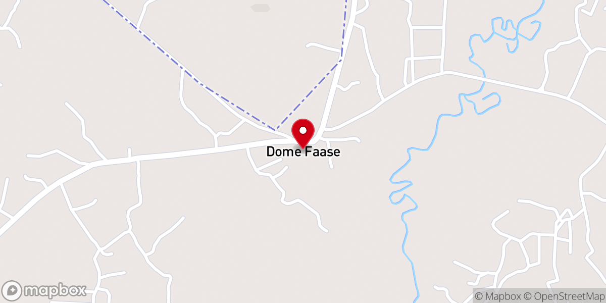 Map showing location of New Mamprobi Seventh-Day Adventists Church - Soko