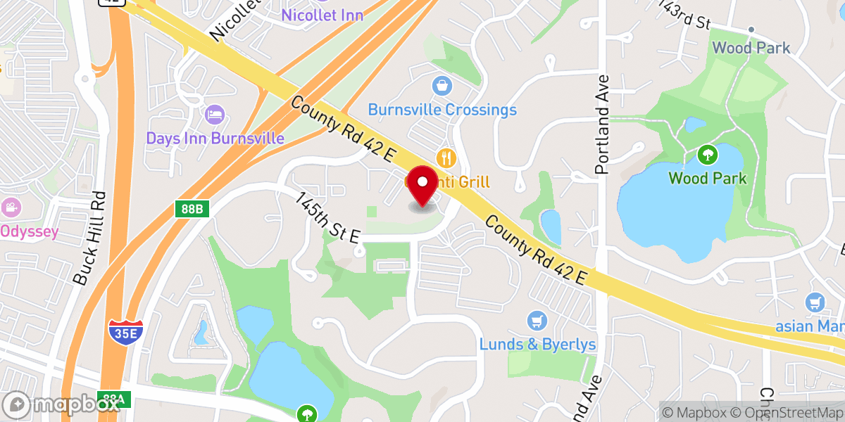 Map showing location of Good Shepherd Lutheran Church and School