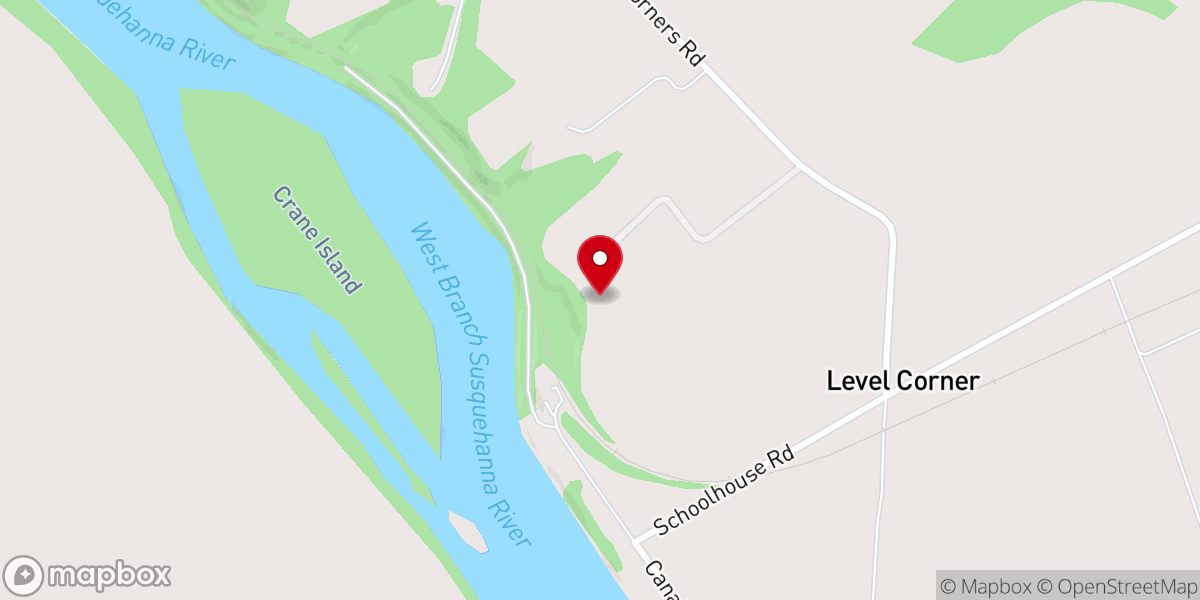 Map showing location of Saint Mary's pa