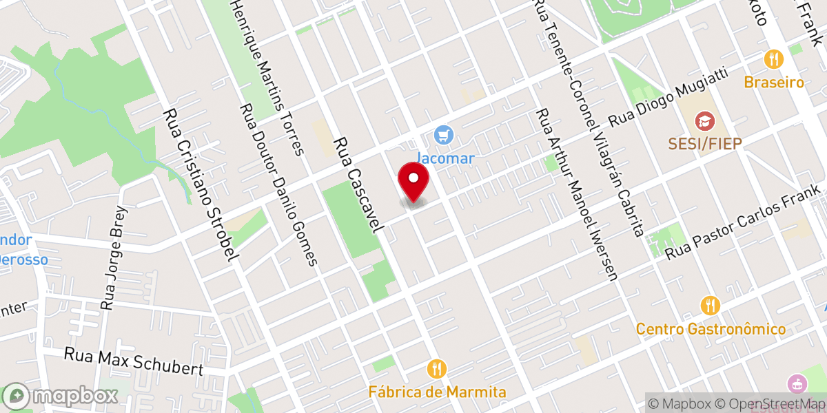 Map showing location of Paróquia Nossa Senhora da Visitação