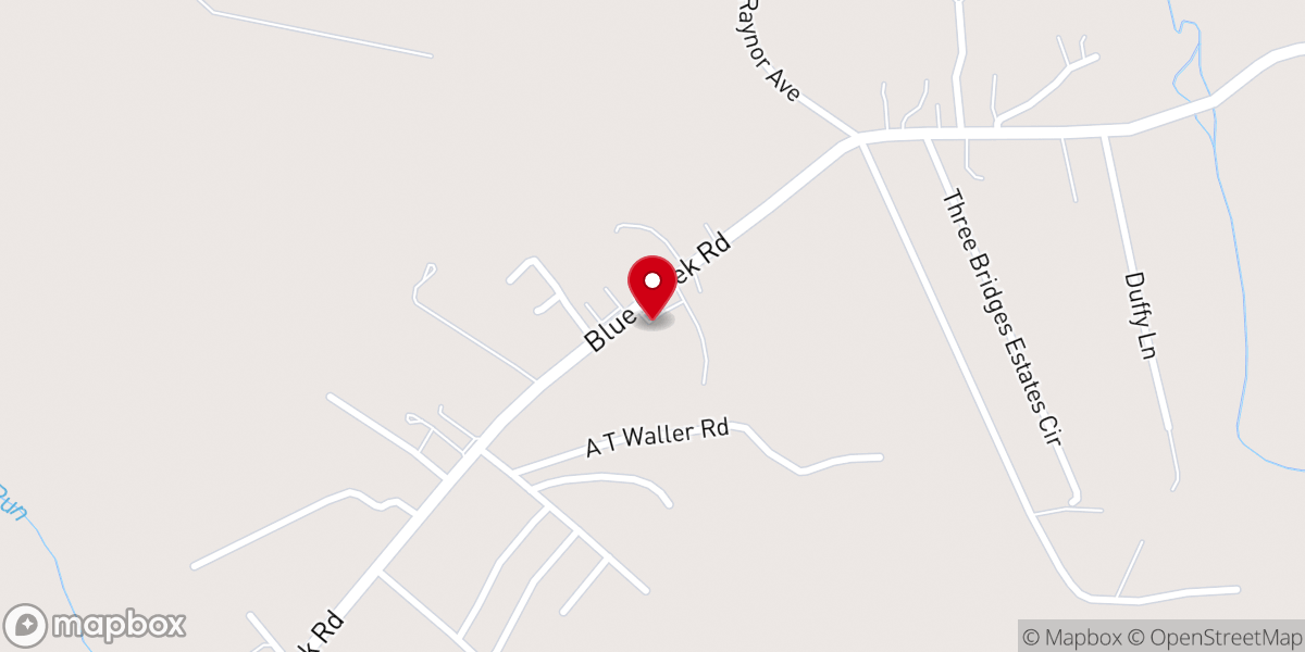 Map showing location of Family of God Church