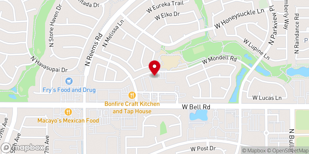 Map showing location of Calvary Chapel FourteenSix