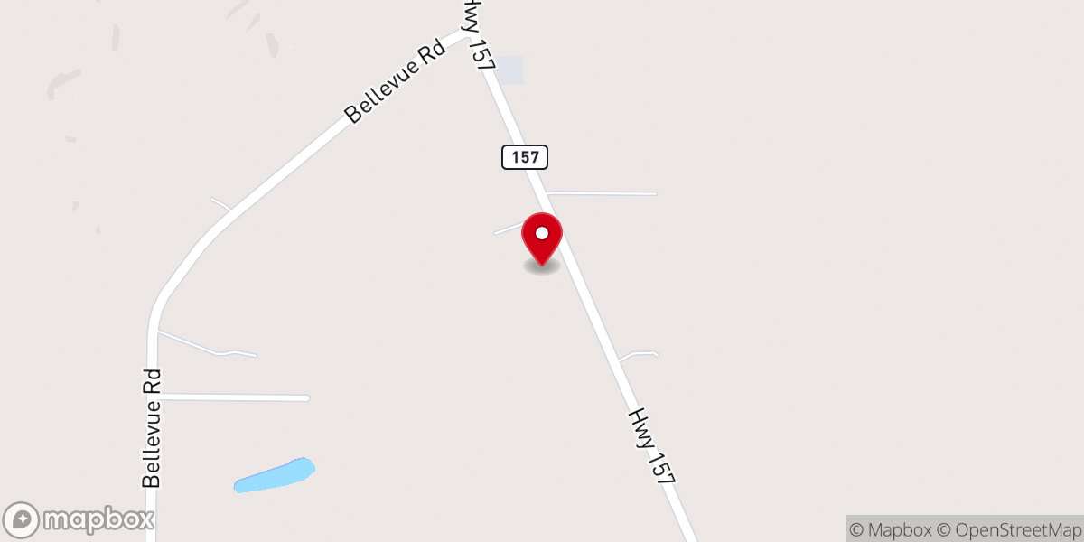 Map showing location of Belle Park Baptist Church