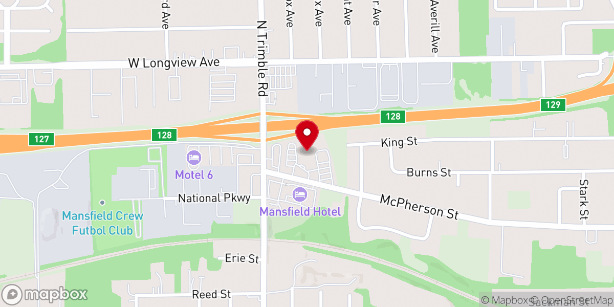 Map showing location of M1 Church and Kids Academy