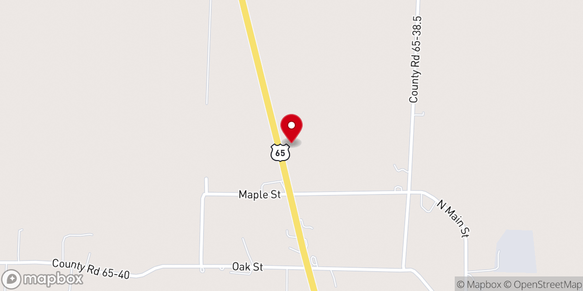 Map showing location of Fellowship of Faith Church