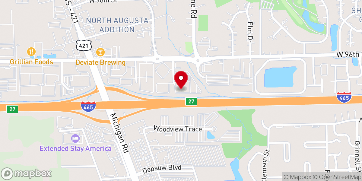 Map showing location of Mercy Road Church - Northwest