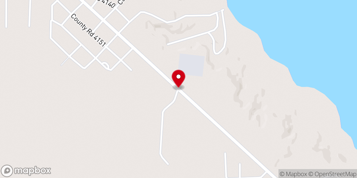Map showing location of Lakeside Apostolic Church - Food Distribution Center