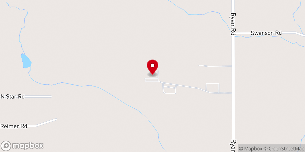 Map showing location of Old Apostolic Lutheran Church