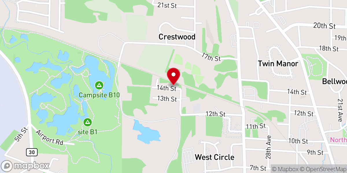 Map showing location of Northport AOH Church of God
