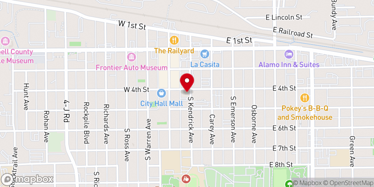 Map showing location of Set Free Ministries